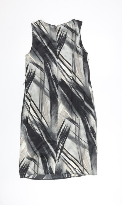 Wallis Women Grey Sheath Dress Size 12