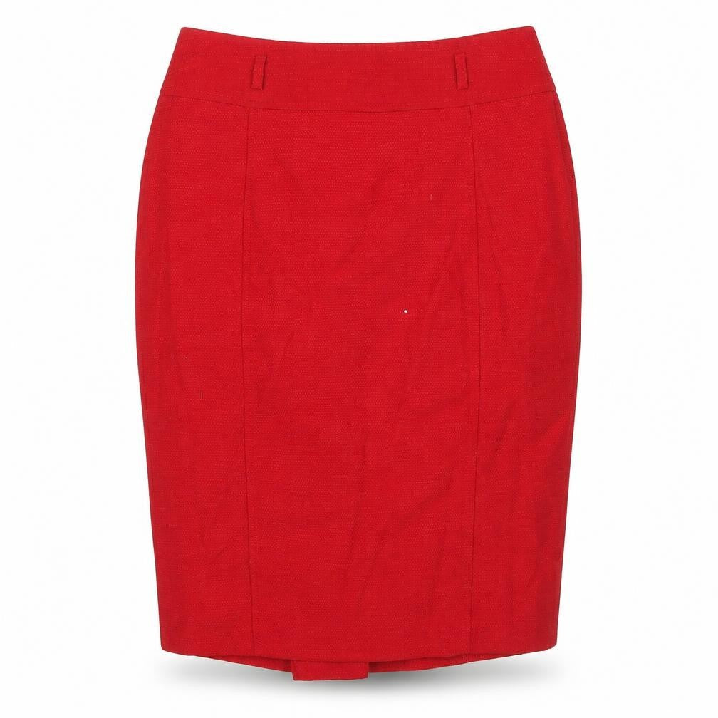 Next Women's Red Pencil Skirt Size 14 Business