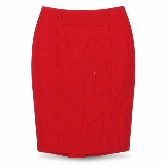 Next Women's Red Pencil Skirt Size 14 Business