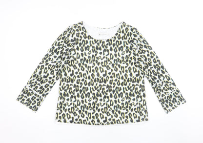 Paraphrase Women's Multicoloured Animal Print Blouse