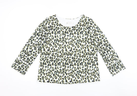 Paraphrase Women's Multicoloured Animal Print Blouse