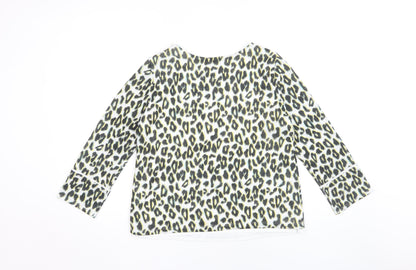 Paraphrase Women's Multicoloured Animal Print Blouse
