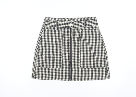 Womens UK Size 8 Stradivarius Straight & Pencil Tweed Skirt