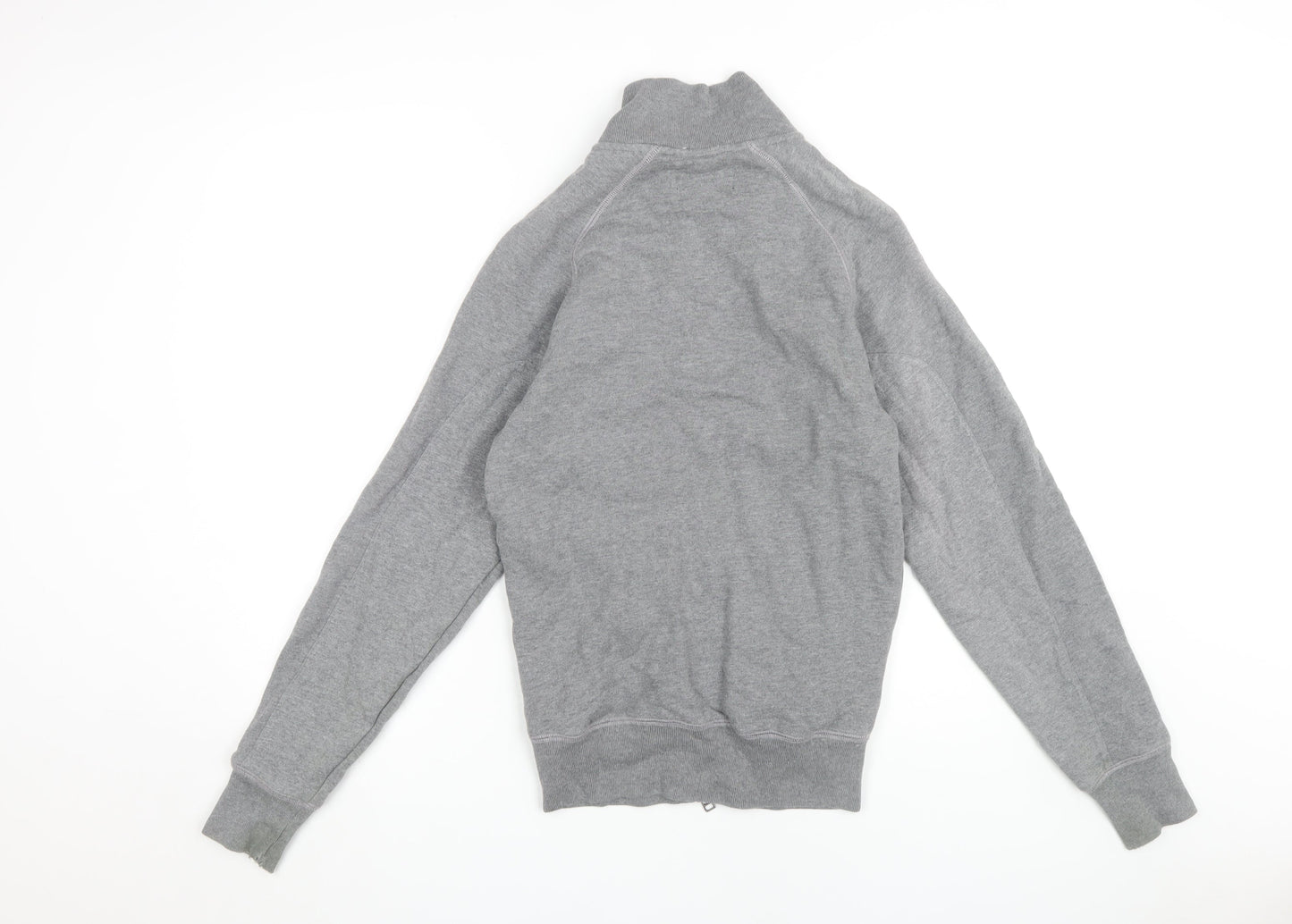 Mens UK Size S Lyle & Scott Grey Full Zip Sweatshirt