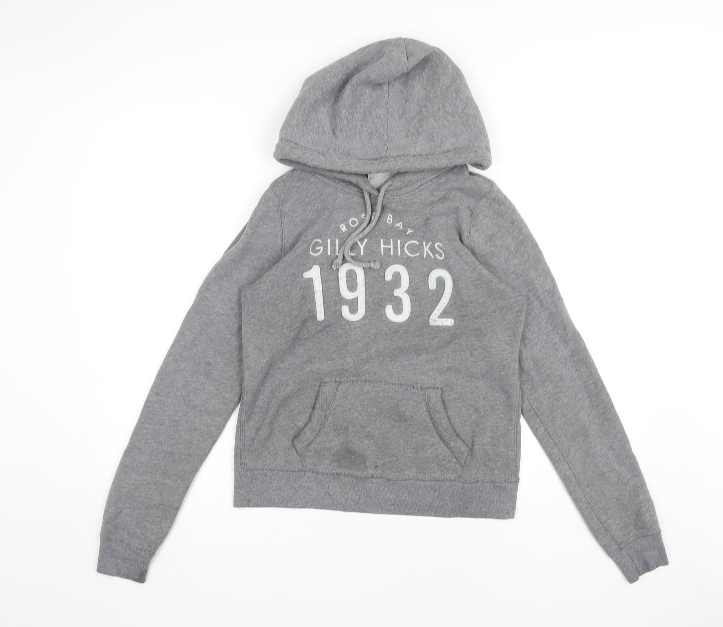 Womens UK Size M Gilly Hicks Grey Pullover Hoodie