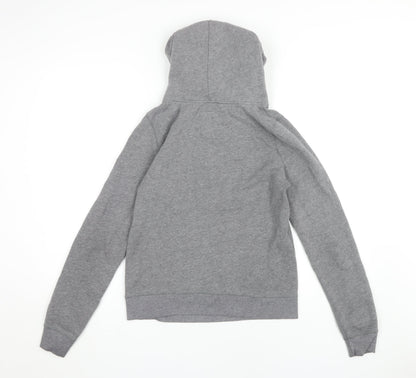 Womens UK Size M Gilly Hicks Grey Pullover Hoodie