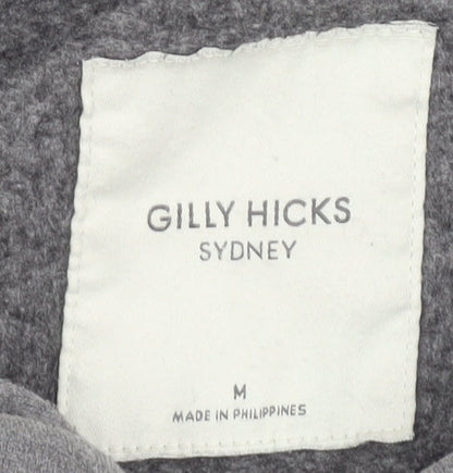 Womens UK Size M Gilly Hicks Grey Pullover Hoodie