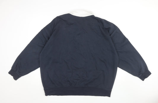 H&M Unisex Blue Toronto Print Sweatshirt, Size 12