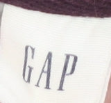 Gap Women's Red Hoodie S Petite Zip Logo Casual