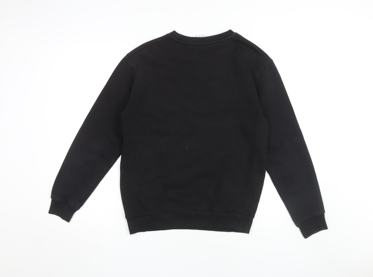 Zara Men's Black S Pullover Sweatshirt