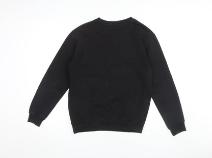 Zara Men's Black S Pullover Sweatshirt