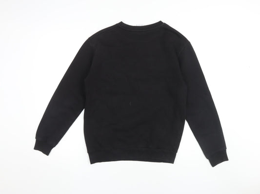 Zara Men's Black S Pullover Sweatshirt