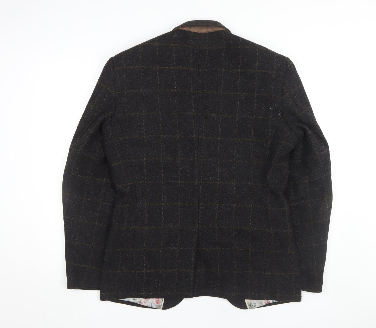 Mens UK Size M Cavani Regular Brown Suit Jacket