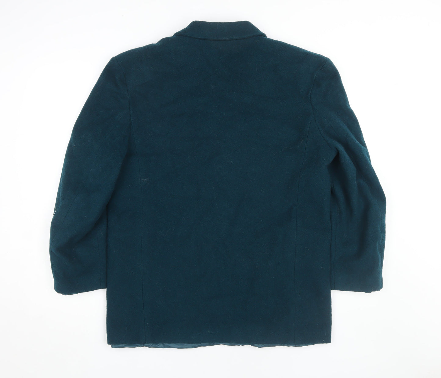 Style Inc Women's Green Wool Coat Size 12