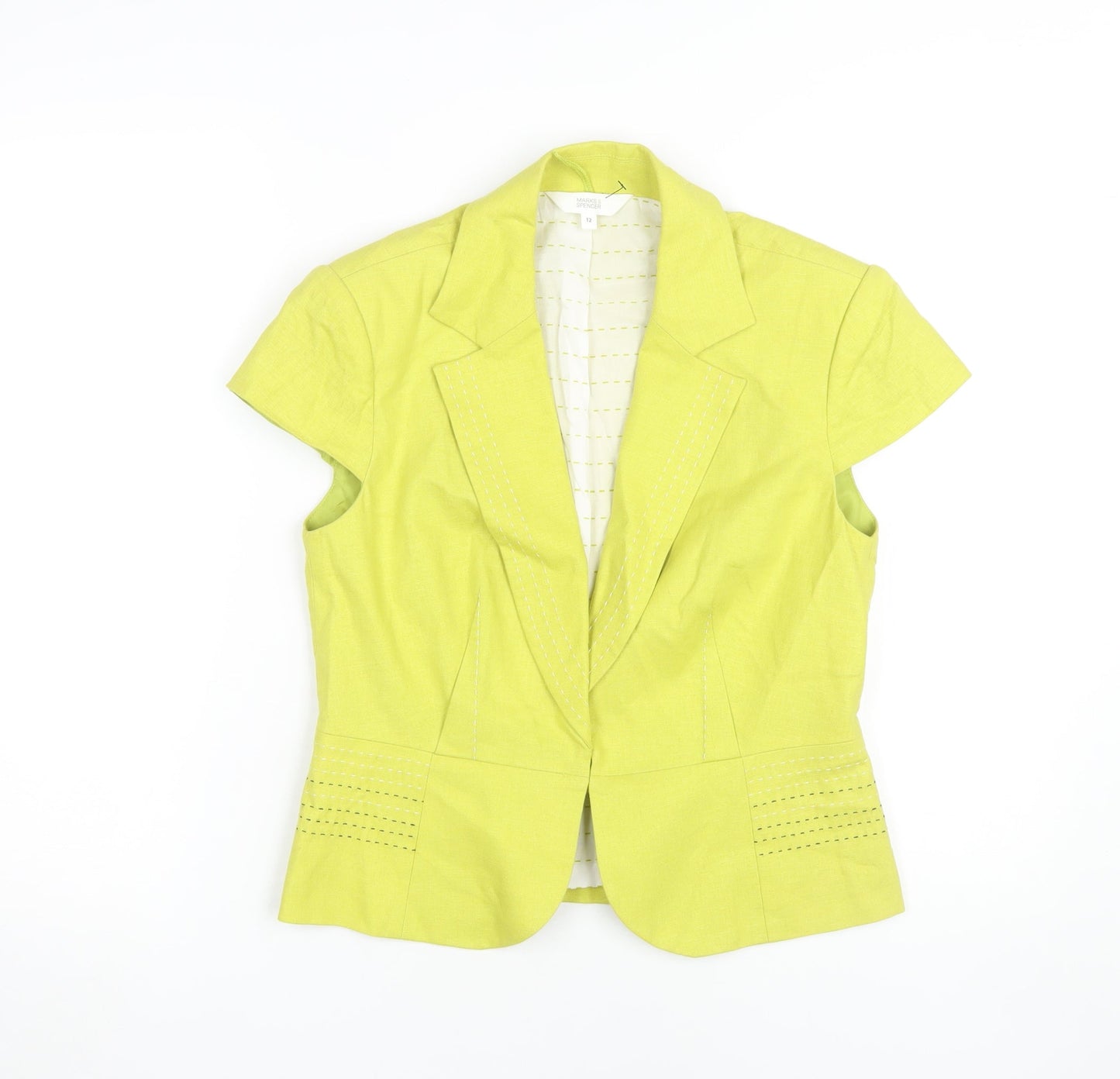 Marks and Spencer Green Women's Blazer Size 12