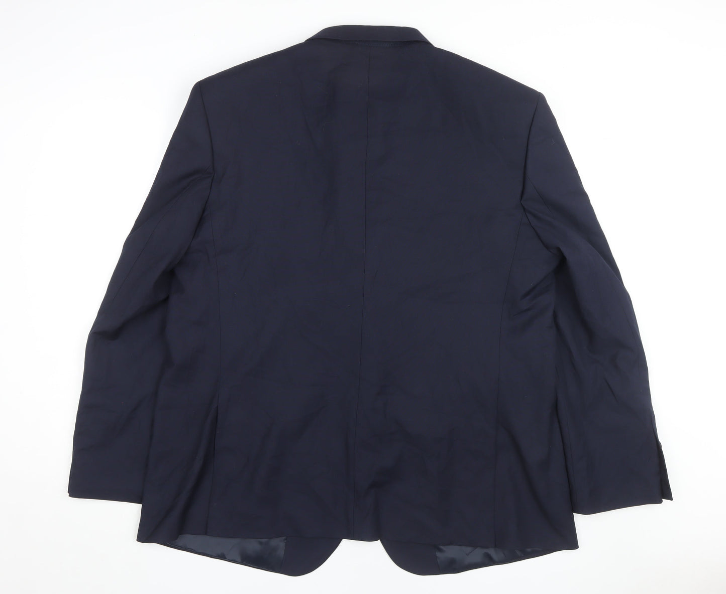 Mens UK Size 48 Marks and Spencer Regular Blue Suit Jacket