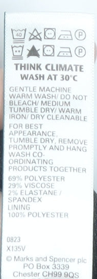 Marks and Spencer Boys Black Suit Waistcoat 2-3 Years