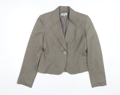 Marks and Spencer Women Brown Blazer Size 12 New