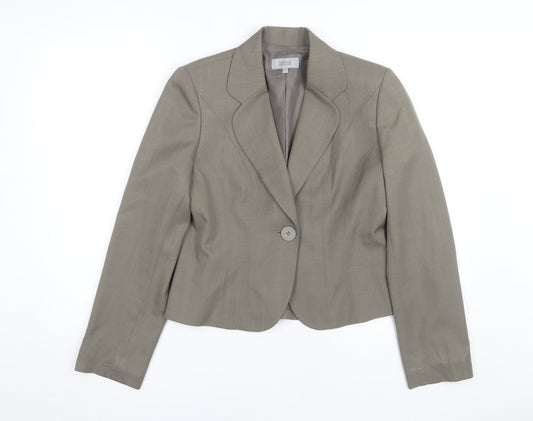 Marks and Spencer Women Brown Blazer Size 12 New