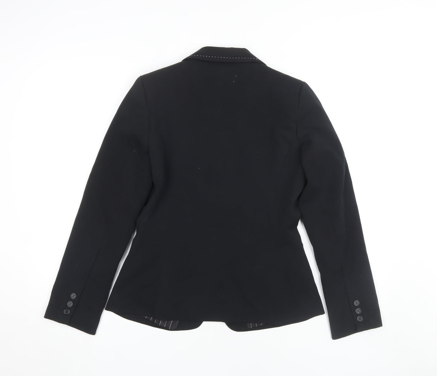 Next Women's Black Petite Tailored Blazer S - Formal Elegant Style