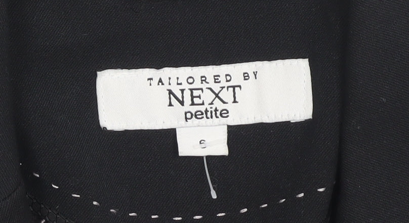 Next Women's Black Petite Tailored Blazer S - Formal Elegant Style