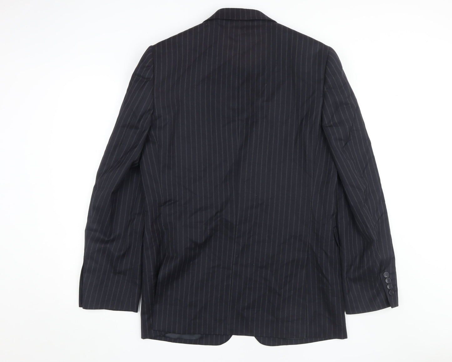 Mens UK Size 40 Jaeger Regular Black Suit Jacket