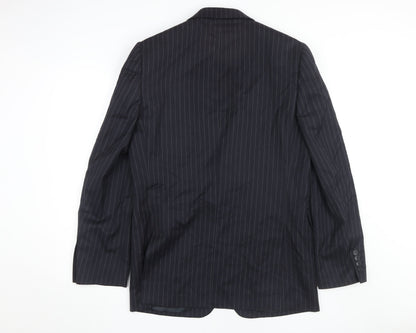 Mens UK Size 40 Jaeger Regular Black Suit Jacket