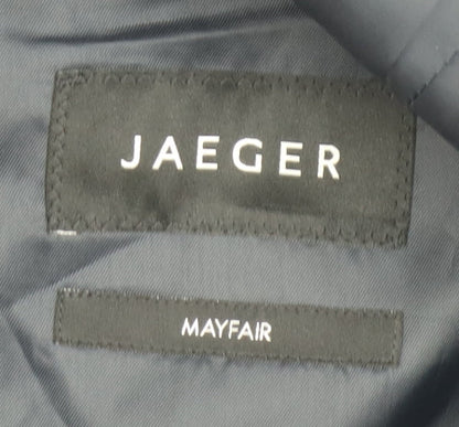 Mens UK Size 40 Jaeger Regular Black Suit Jacket