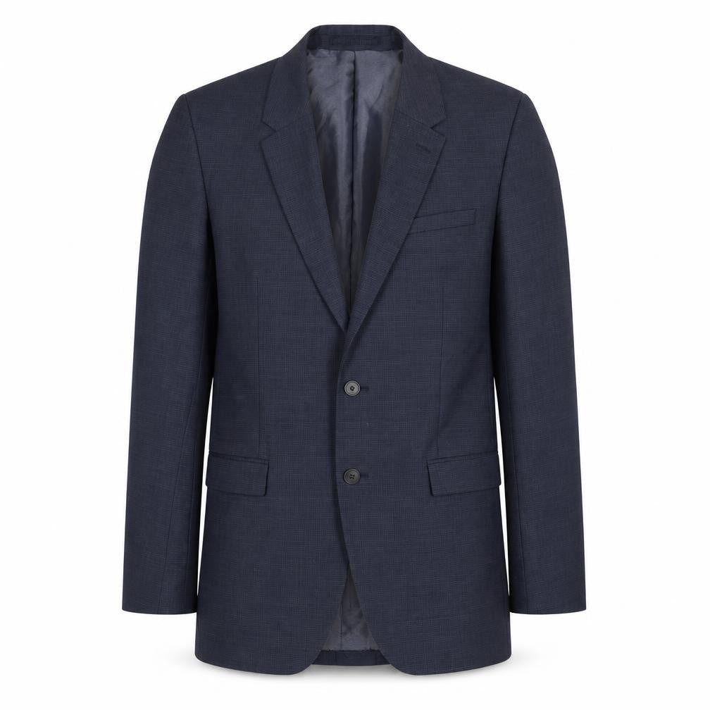 Mens UK Size 38 Marks and Spencer Regular Blue Suit Jacket