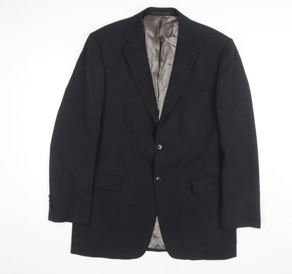 Mens UK Size 42 Marks and Spencer Regular Black Suit Jacket