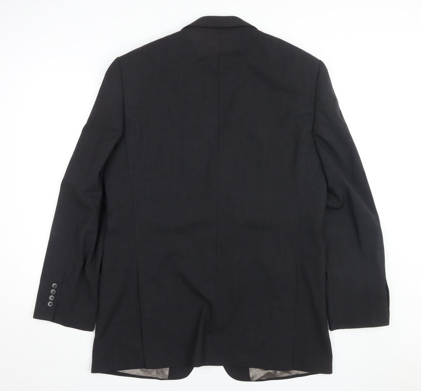 Mens UK Size 42 Marks and Spencer Regular Black Suit Jacket
