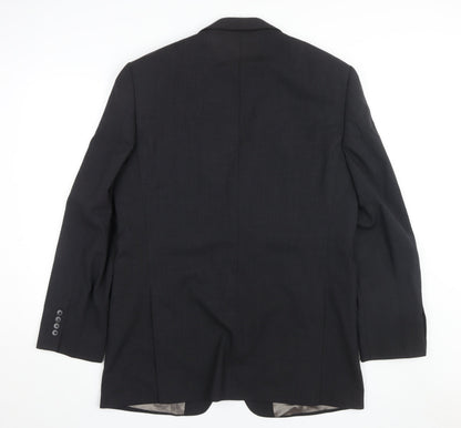Mens UK Size 42 Marks and Spencer Regular Black Suit Jacket