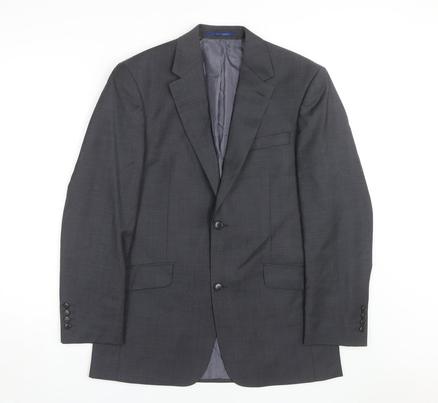 Mens UK Size 38 Daniel Hechter Regular Grey Suit Jacket