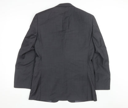 Mens UK Size 38 Daniel Hechter Regular Grey Suit Jacket