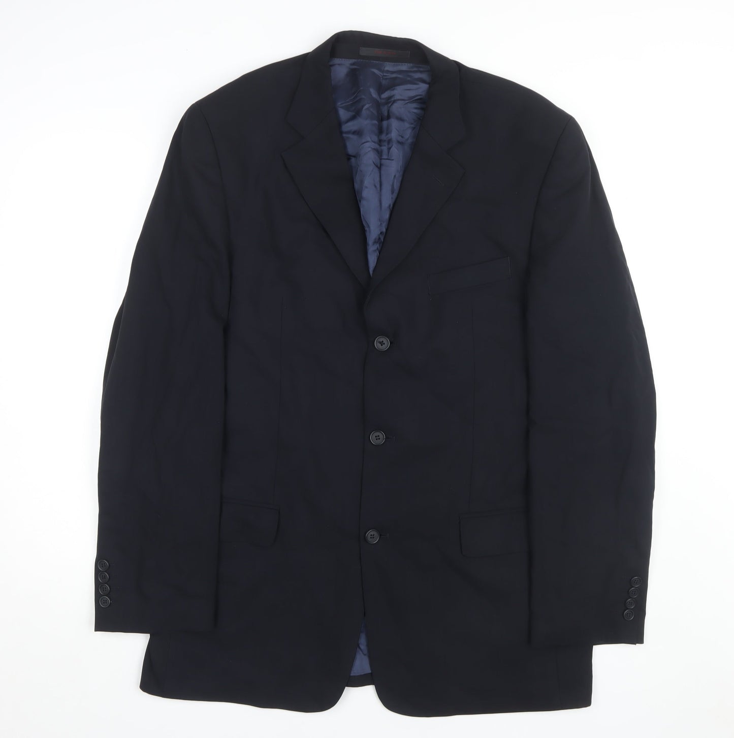 Mens UK Size 42 Ted Baker Regular Blue Suit Jacket