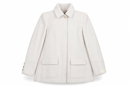 Womens UK Size 10 Ted Baker Beige Overcoat
