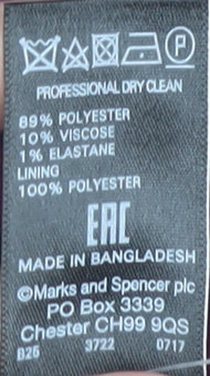 Womens UK Size 12 Marks and Spencer Purple Overcoat