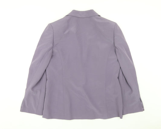 Womens UK Size 14 Viyella Purple