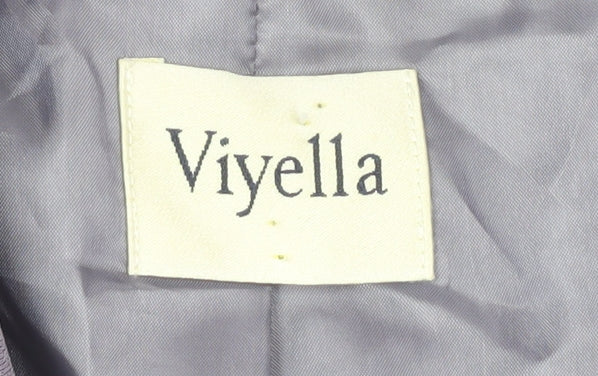 Womens UK Size 14 Viyella Purple