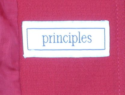 Principles Women's Red Jacket Size 8