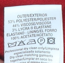 Principles Women's Red Jacket Size 8