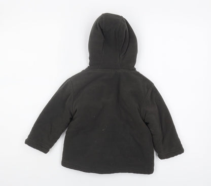 Pumpkin Patch Unisex Green Duffle Coat, 24 Months, Winter Warm