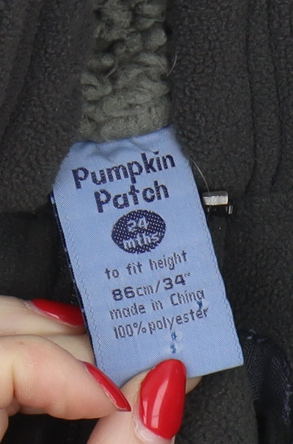 Pumpkin Patch Unisex Green Duffle Coat, 24 Months, Winter Warm