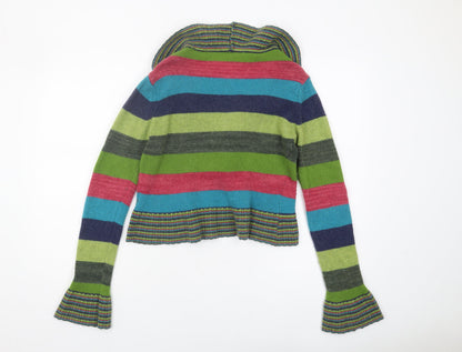 Womens UK Size S Marks and Spencer Multicoloured Cardigan Jumper
