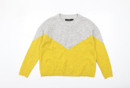 Womens UK Size S VERO MODA Multicoloured Pullover Jumper