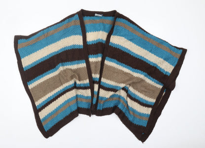 Store Twenty One Women Multicoloured Striped Cape S