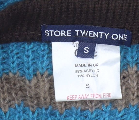 Store Twenty One Women Multicoloured Striped Cape S