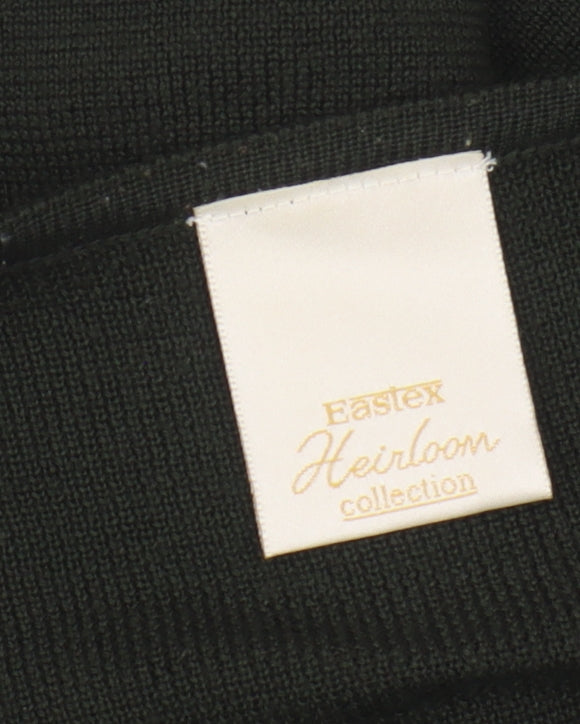 Eastex Women's Green V-Neck Cardigan L