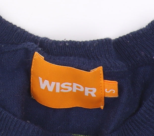 WISPR Women's Multicoloured Striped Pullover Jumper S