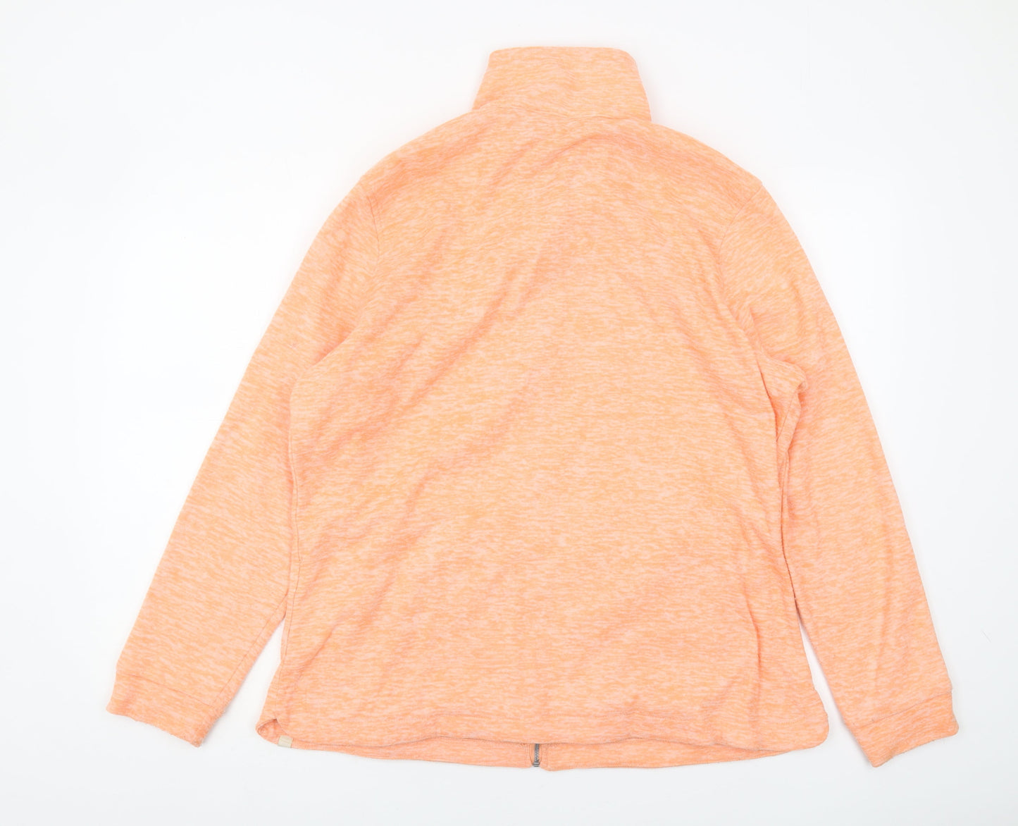 Regatta Orange Full Zip Sweatshirt Women Size 18